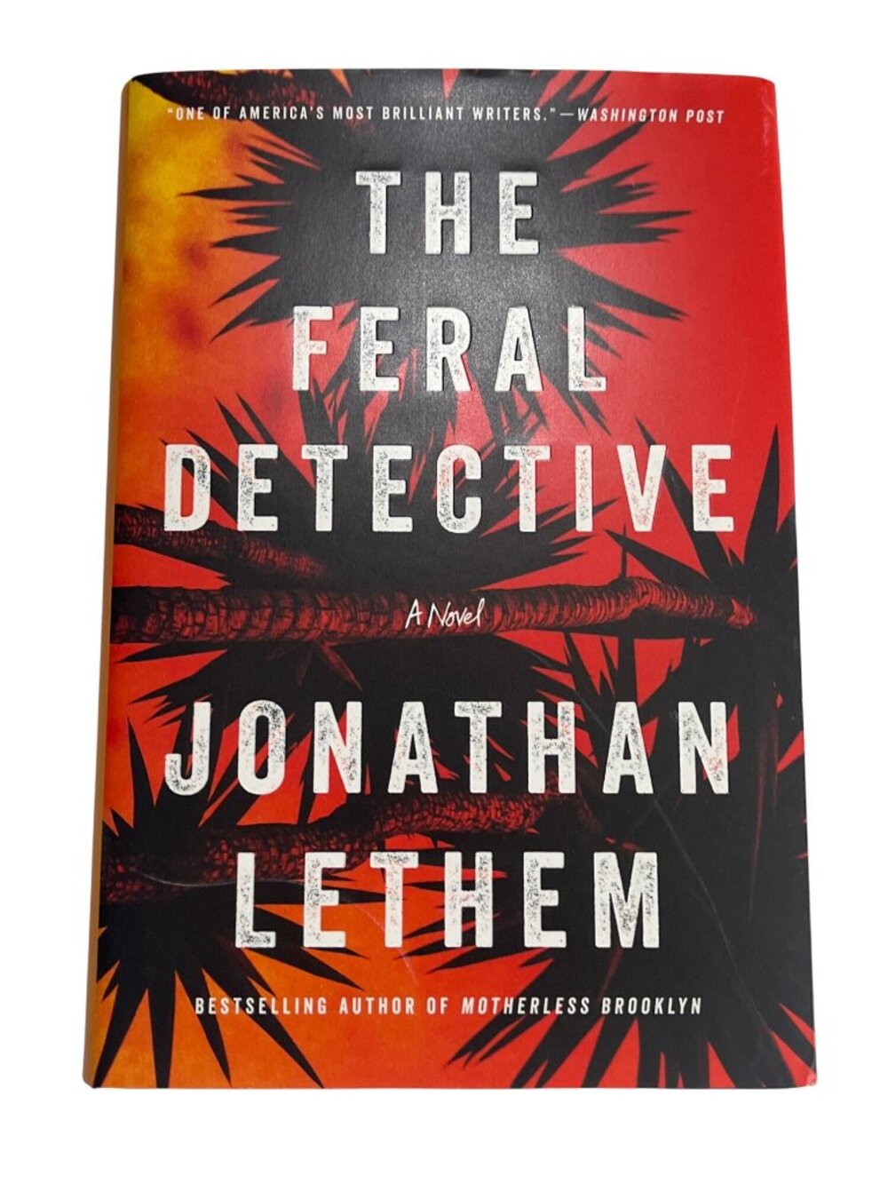 The Feral Detective Jonathan Lethem Hardcover Mystery Detective Fiction Novel